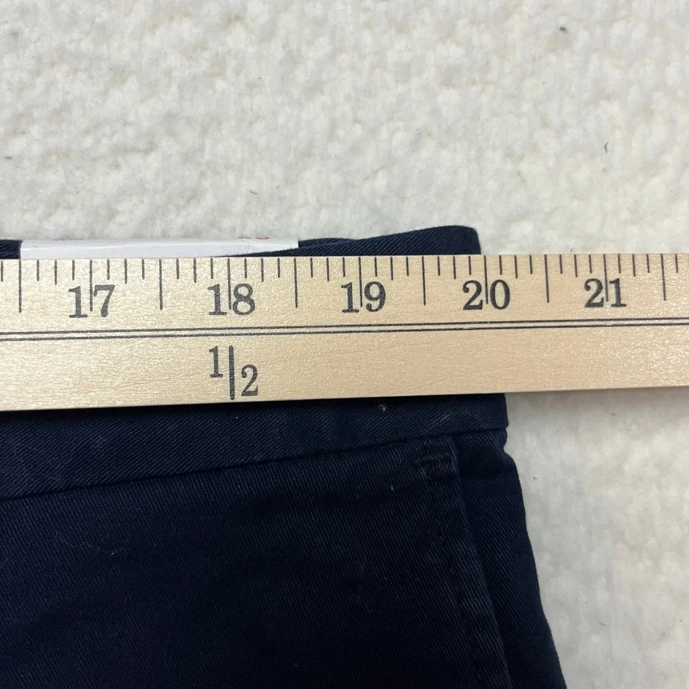 Old‎ Navy Shorts Mens 40 Navy Blue 9 In Rotation Slim Fit Chino Stretch Cotton